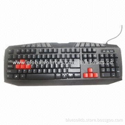 Computer Keyboard, Made of ABS Recycle Material